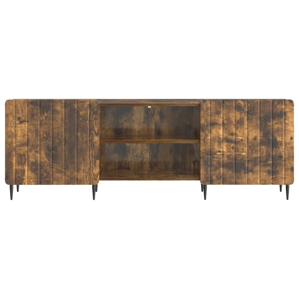 Mobile TV Rovere Fumo 150 x 31 x 52 cm Legno ingegnerizzato 894460
