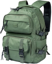 Zak scolastico per ragazze, borsa da spalla leggera, borsa per studentesse, borsa da viaggio informale 15 pollici, borsa per laptop, borsa impermeabile per studentesse, ragazze e giovani donne (verde)
