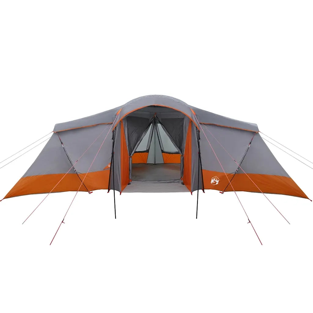 Tenda Familiare con tetto Grigio e arancione 721 x 335 x 212 cm 4100672