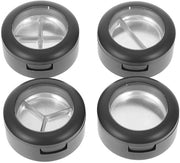 Organizzatore di trucco portatile - Scatola di trucco compacta - Contenitore di trucco magnetico - 8,5 x 8,5 x 3,8 cm - Materiale duraturo - Scatola di trucco portatile