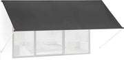120x350 cm, protezione UV, con catena, polyester e metallo, antracite