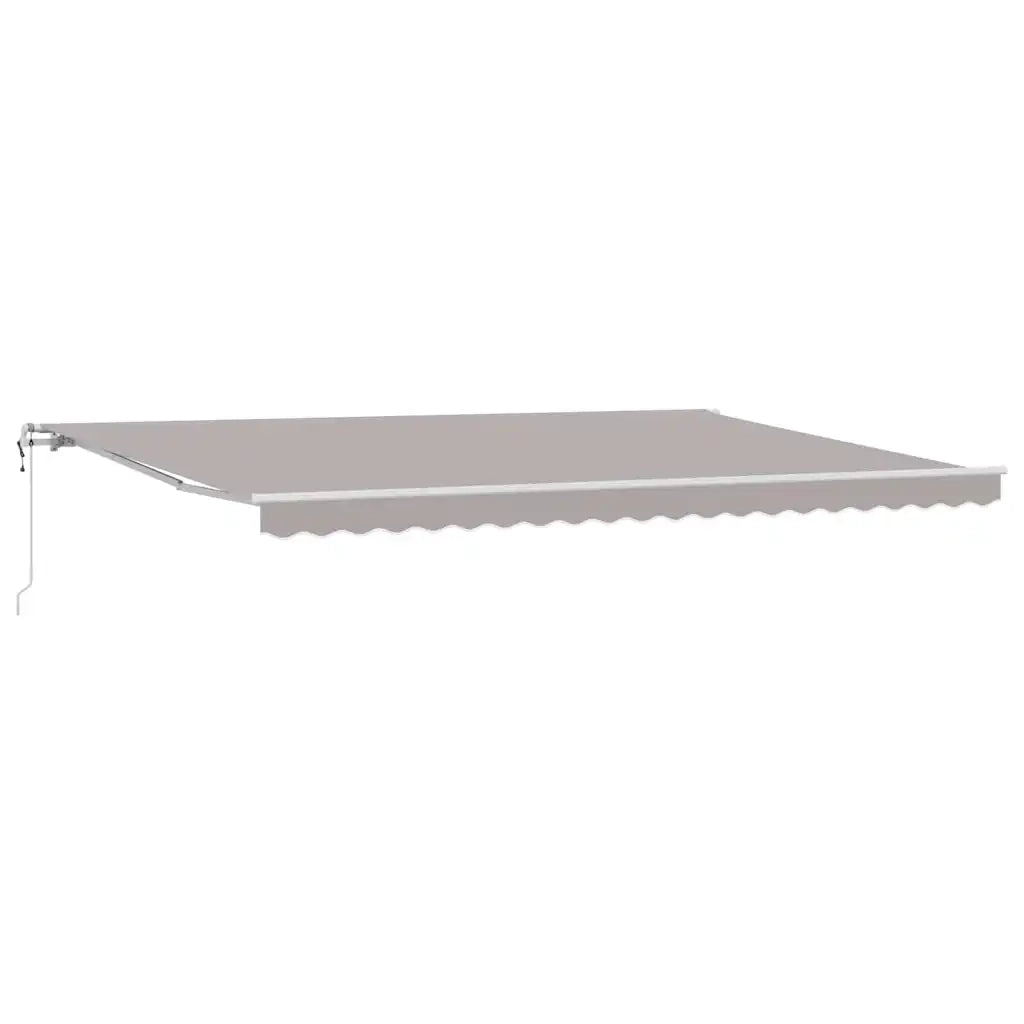 Tettuccio Elettrico Retrattile Grigio chiaro 500 × 350 cm 3331543