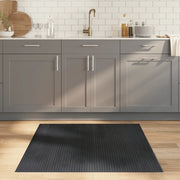 Tappeto Rettangolare Grigio 100x100 cm in BambÃ¹