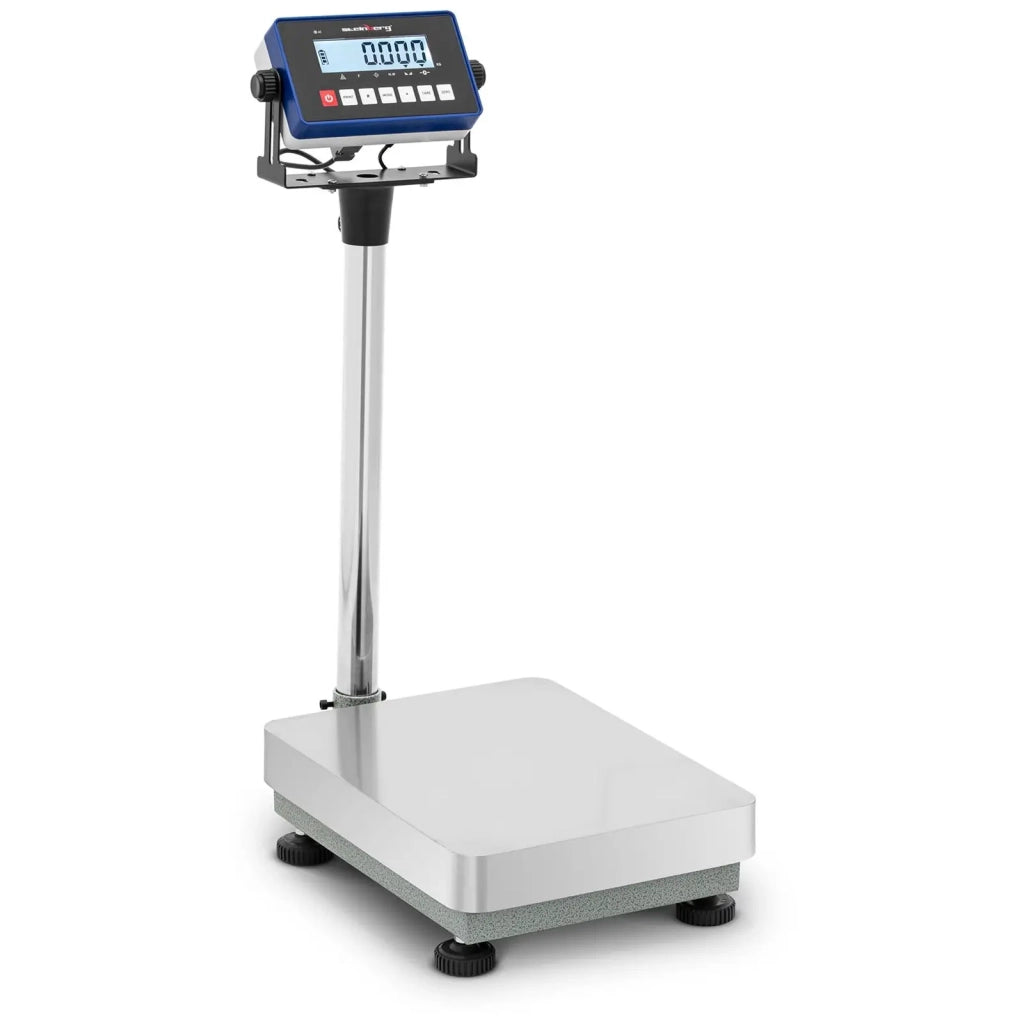 Bilancia a piattaforma professionale industriale bilancia pesapacchi 30 kg / 0,001 kg 30 x 40 cm kg/lb con schermo LCD ABS acciaio inossidabile PVC acciaio al carbonio 14_0008356