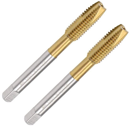 Manicotto a spirale con punta HSS-titanio rivestito - 3 flussi - Manicotto a mano - Per acciai teneri/alleggeriti - Resistenti alle abrasioni e duraturi - Attacco per tubo