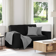 Divanetto  Nero 120 cm in Faux Leather