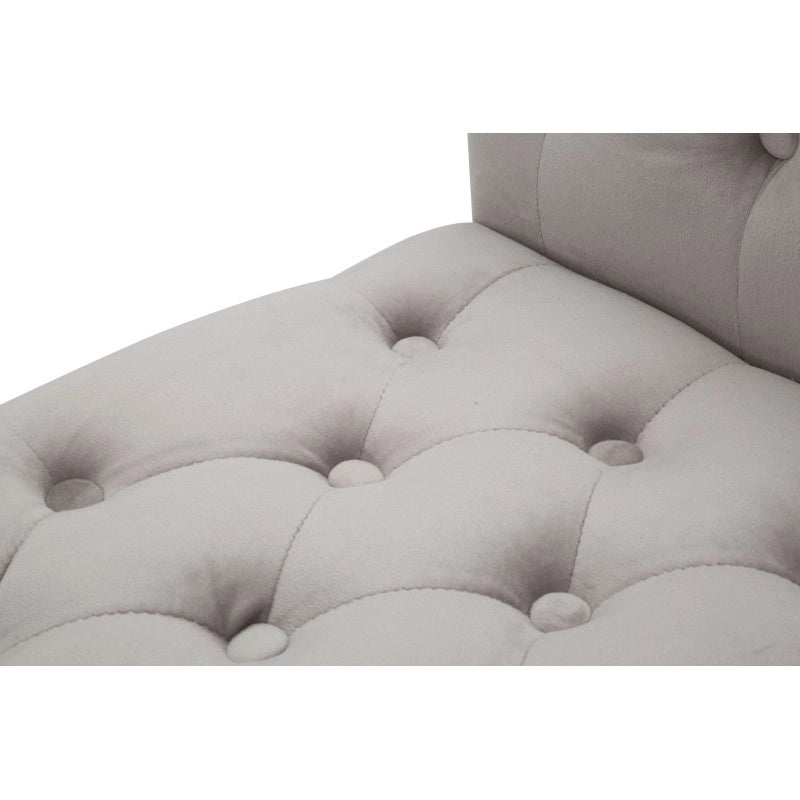 Panchetta Paris Grigia/gold cm 120x40x60