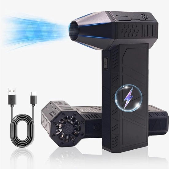 Lavaggio a vapore elettrico - 3-traps blower regolabile ricaricabile, aspirapolvere a vapore senza compressore Adatto per la pulizia del tastierino e del pc, blower a vapore, mini blower secco Adatto per auto, esterni o interni