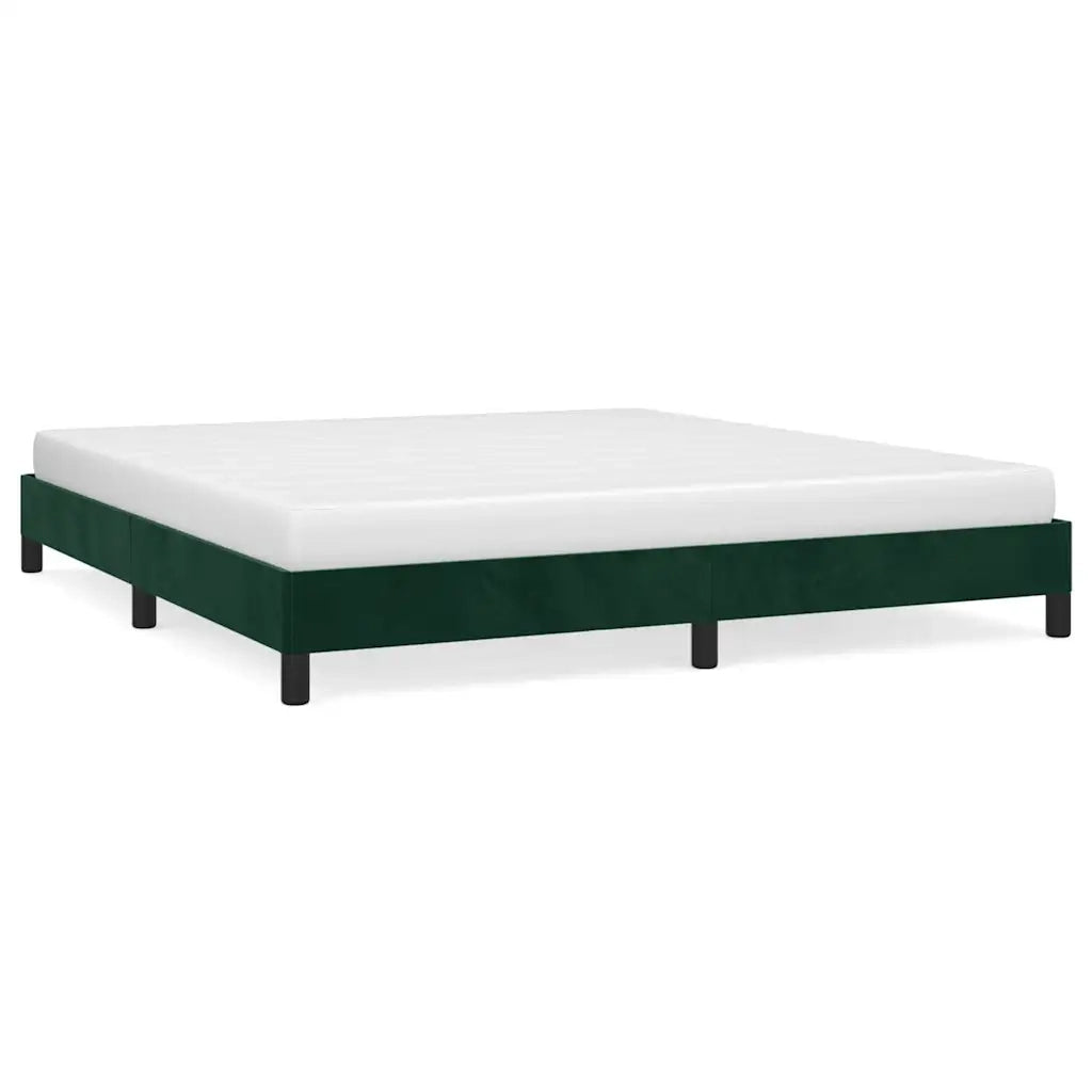 Giroletto Verde Scuro 180x200 cm in Velluto