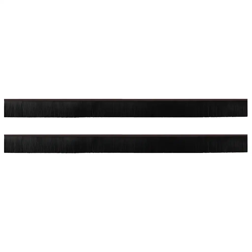 Spazzole per porte a vite 2 pz Marrone 100 cm CFW6201170