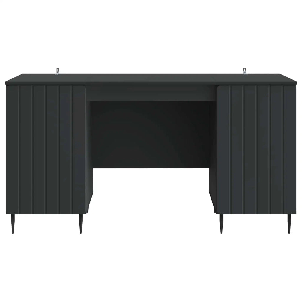 Scrivania Nero 142,5 x 50 x 75 cm Legno ingegnerizzato 3414586
