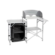 Mobile campeggio brunner 0426034n.c03 snack easy silver e black silver