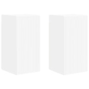 Mobile TV da parete 2 pz | Armadietto TV | Mobile Porta TV Bianco 30 x 31 x 60 cm