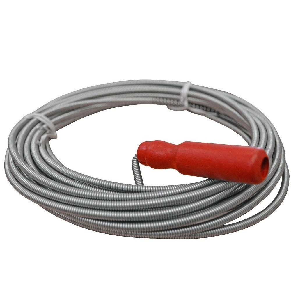 Trade Shop - Molla Cavo Stura Lavandino Fogne Scarico Lavabo Sturafogne Manuale 7,5 Mt -