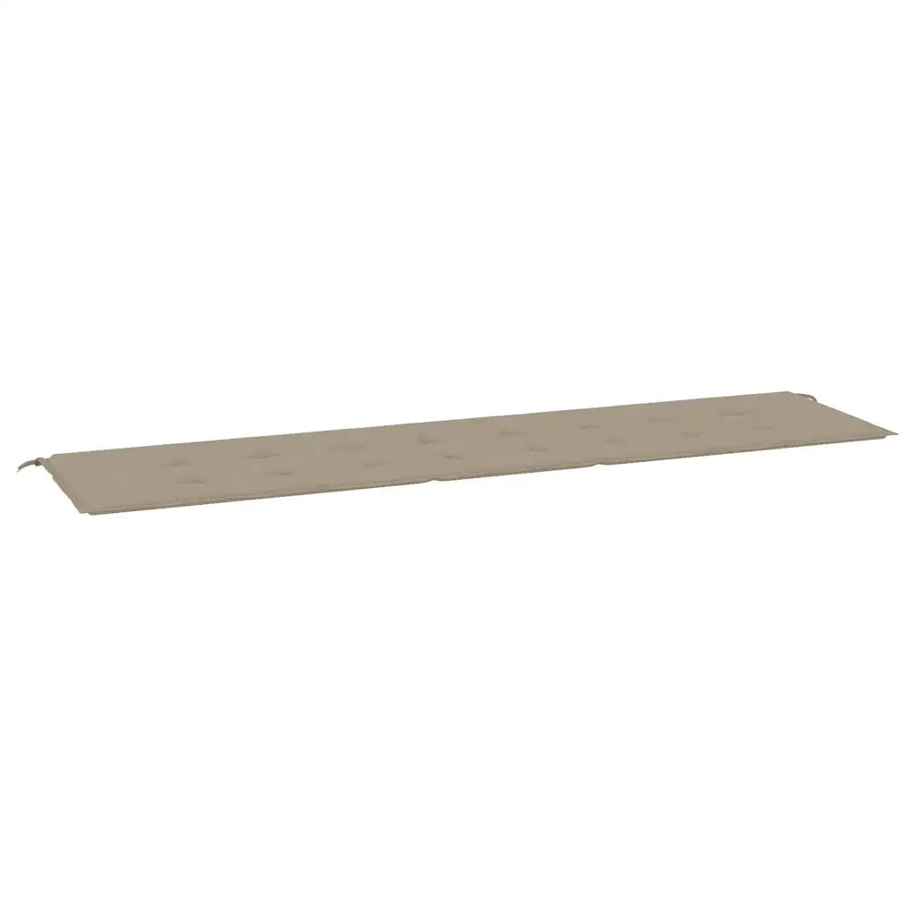 Cuscino per Panca Tortora 200x50x4 cm in Tessuto Oxford 47614