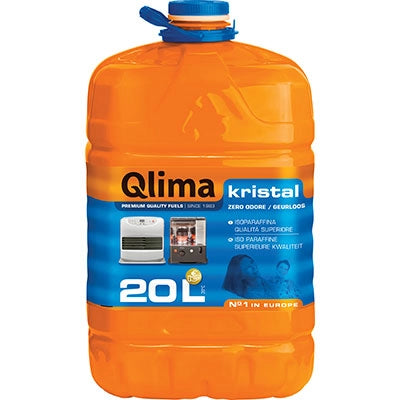 COMBUSTIBILE STUFA RADIANTE KRISTAL QLIMA  TAPPO BLU LT 20