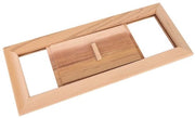 Ventilatore a soffitto regolabile con apertura adattabile - Ventilazione - Legno di cedro - Sostenibile - Senza odore - Installazione semplice - Griglia di ventilazione