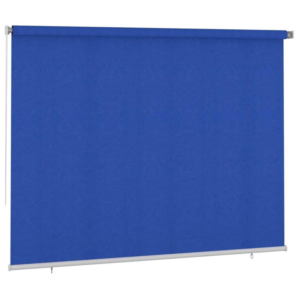 vidaXL Tenda a Rullo per Esterni 300x230 cm Blu HDPE