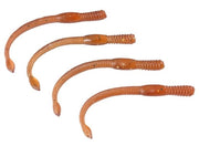 Set di Lure per Pescare - 50 Pezzi - Lure in Plastica per Pescare Trota/Pezzo - Attiranti Artificiali per Pescare - Imitazioni di Vermi Viventi - Materiale PV di Alta Qualità