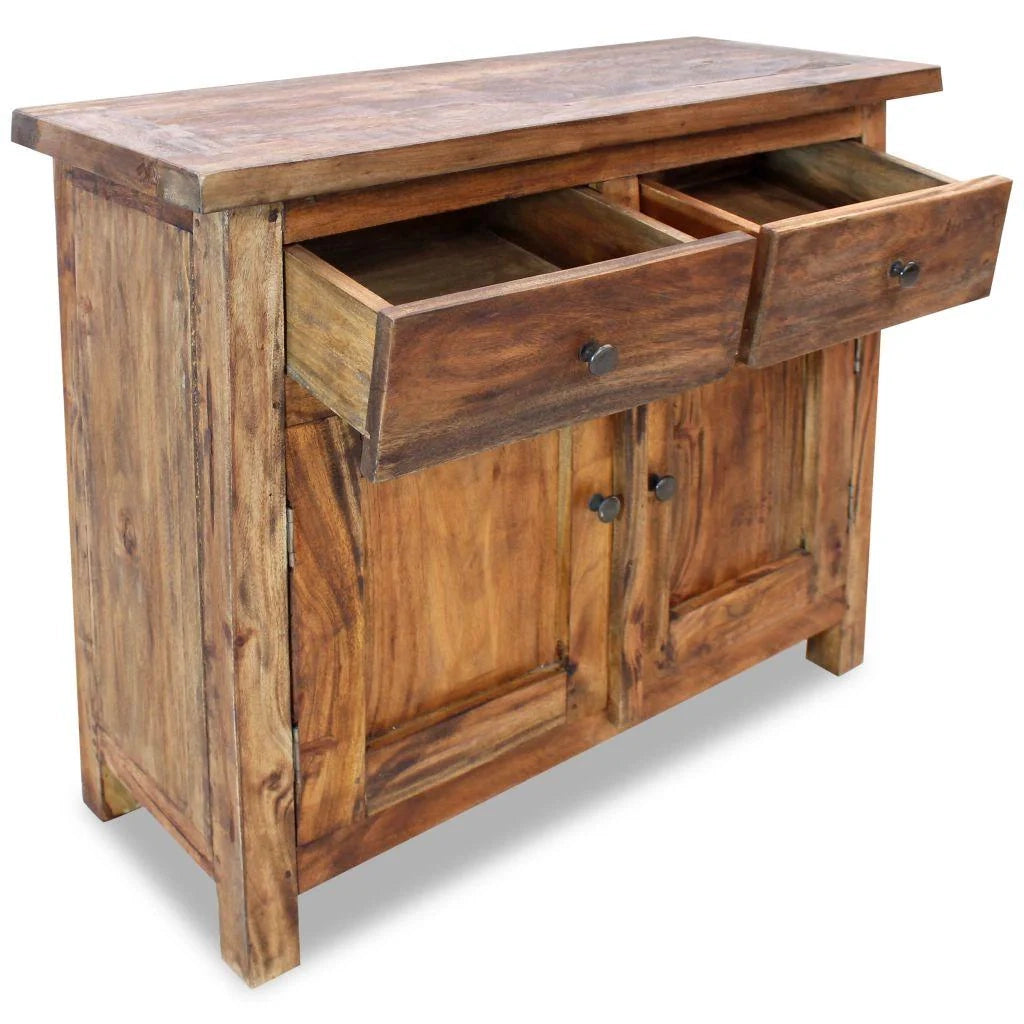 Buffet credenza mobiletto consolle mobile contenitore legno massello di recupero 75 cm 4402019