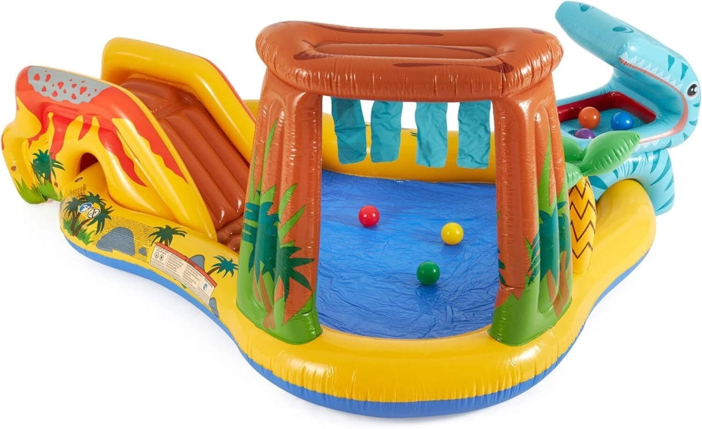 Intex Playground Dinosauri Multicolore 249 x 191 x 109 cm 57444NP