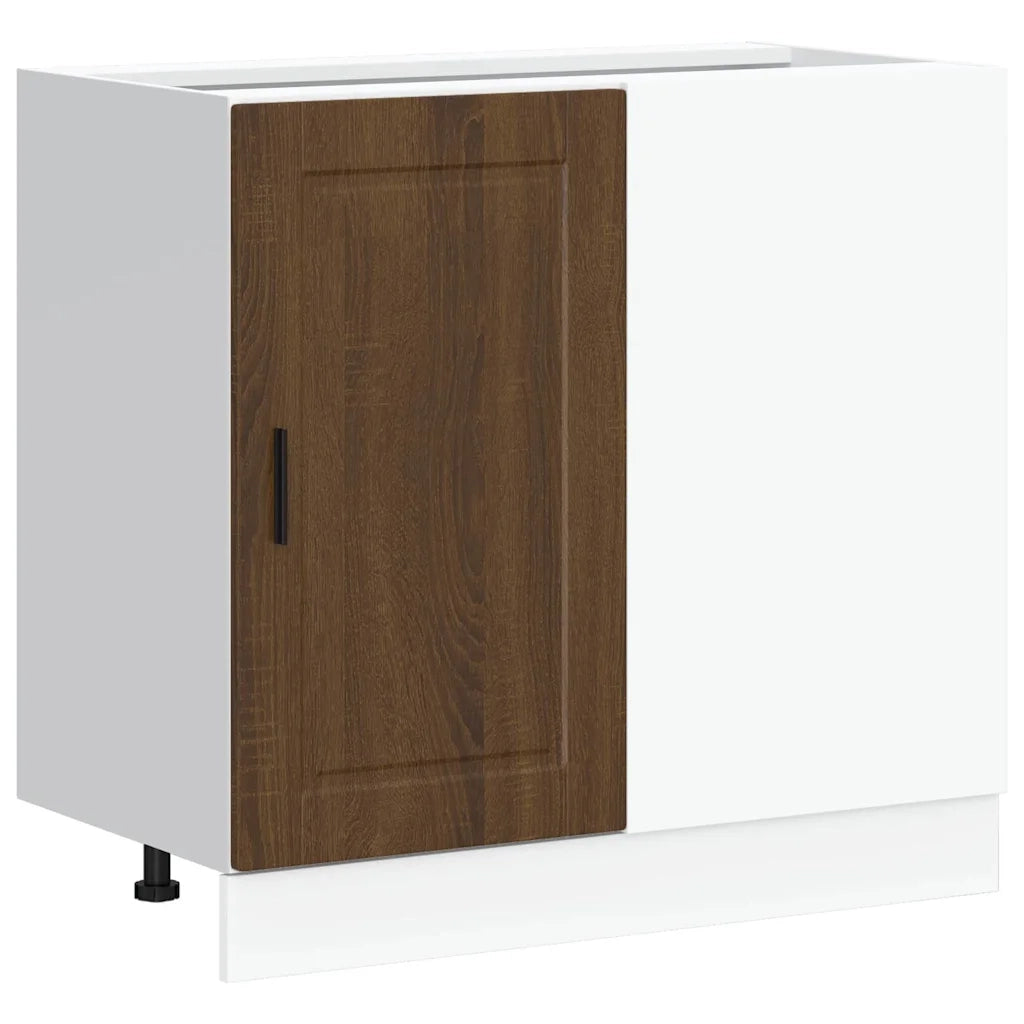 Base da Cucina-Mobile Base da Cucina Porto Rovere Marrone in Legno Multistrato 889554