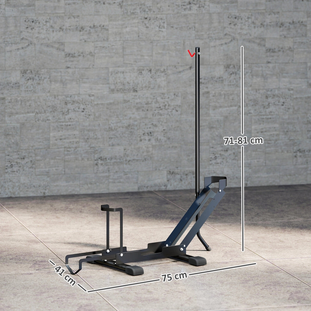 Supporto Biciclette Pieghevole ¨C Zephmum ¨C 75x41x71-81 cm Nero