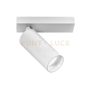GFA1472C- SPOT FARETTO ORIENTABILE 1 LUCE ATTACCO LED 3000K 1051LM 12W BIANCO SATINATO D.5,5CM ATTACCO 16,5X5,5CM
