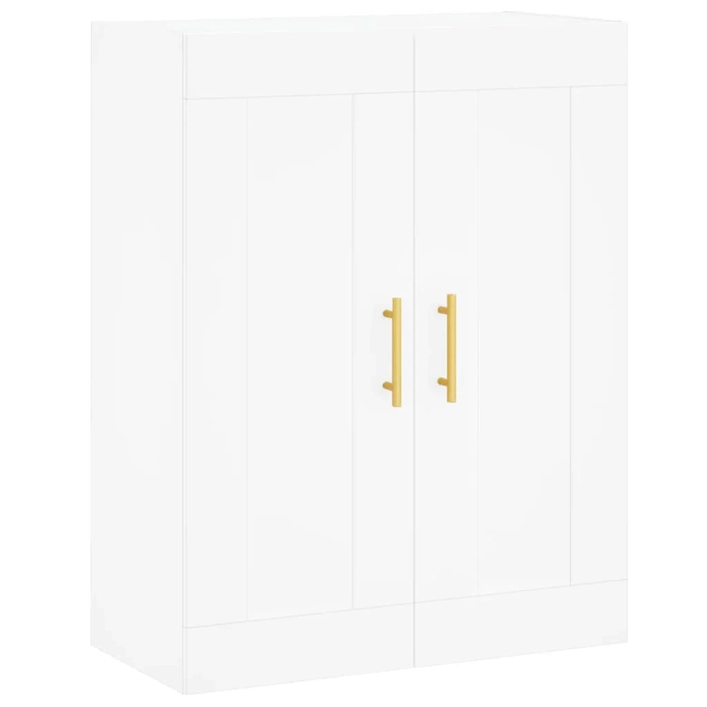 Buffet credenza cassettiera armadio mobile contenitore organizer cucina soggiorno salotto alto 69,5 x 34 x 180 cm legno ingegnerizzato bianco 02_0032521