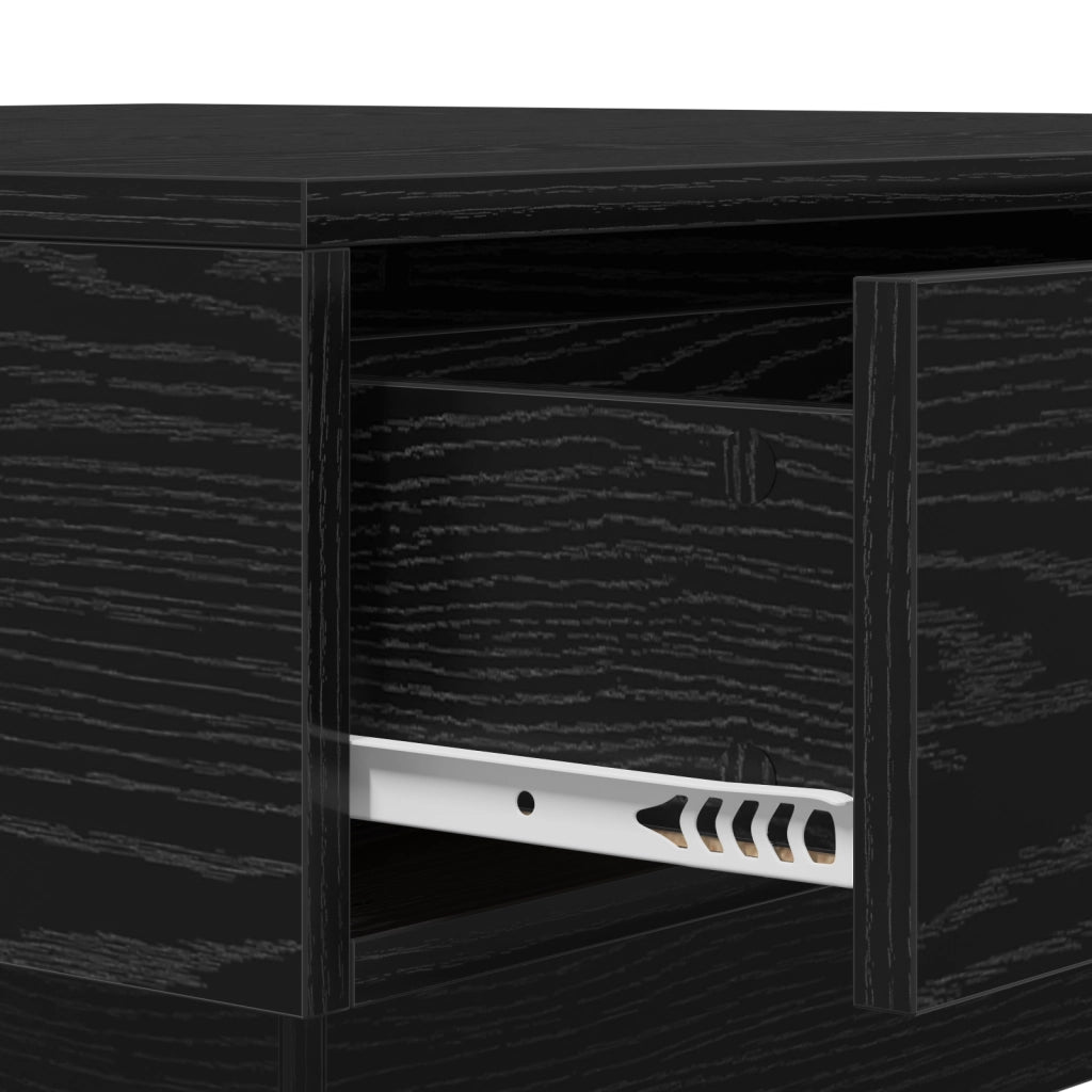 Tavolino da CaffÃ¨ Rovere nero Legno ingegnerizzato 90 x 90 x 28 cm