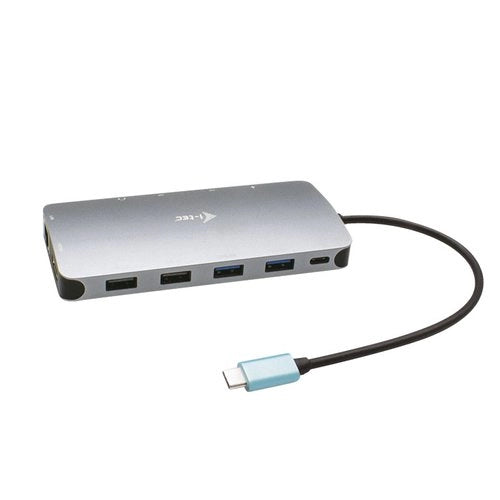 I-tec metal usb-c nano 3x display docking station + power delivery 100 w - C31NANODOCKPROPD