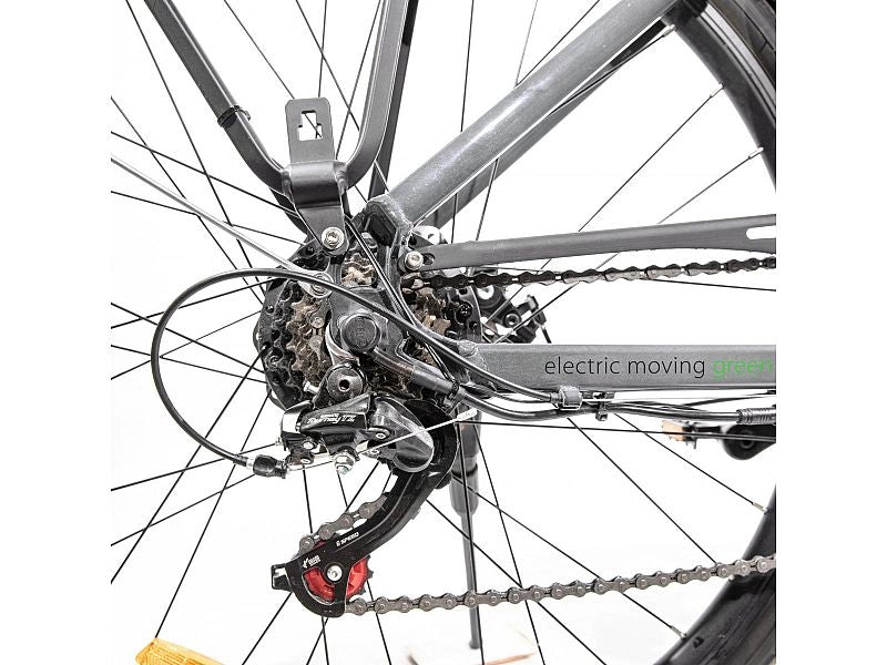 Bicicletta elettrica 36V 13Ah King EMG pedalata assistita autonomia 80Km