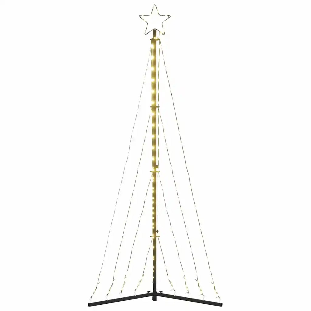 Albero di Natale a LED-Luci decorative natalizie 339 LED Bianco Caldo 182 cm