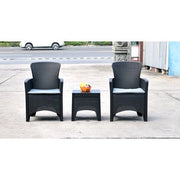 C SET 3 PZ SALOTTINO GRAFITE BALCO NATURA