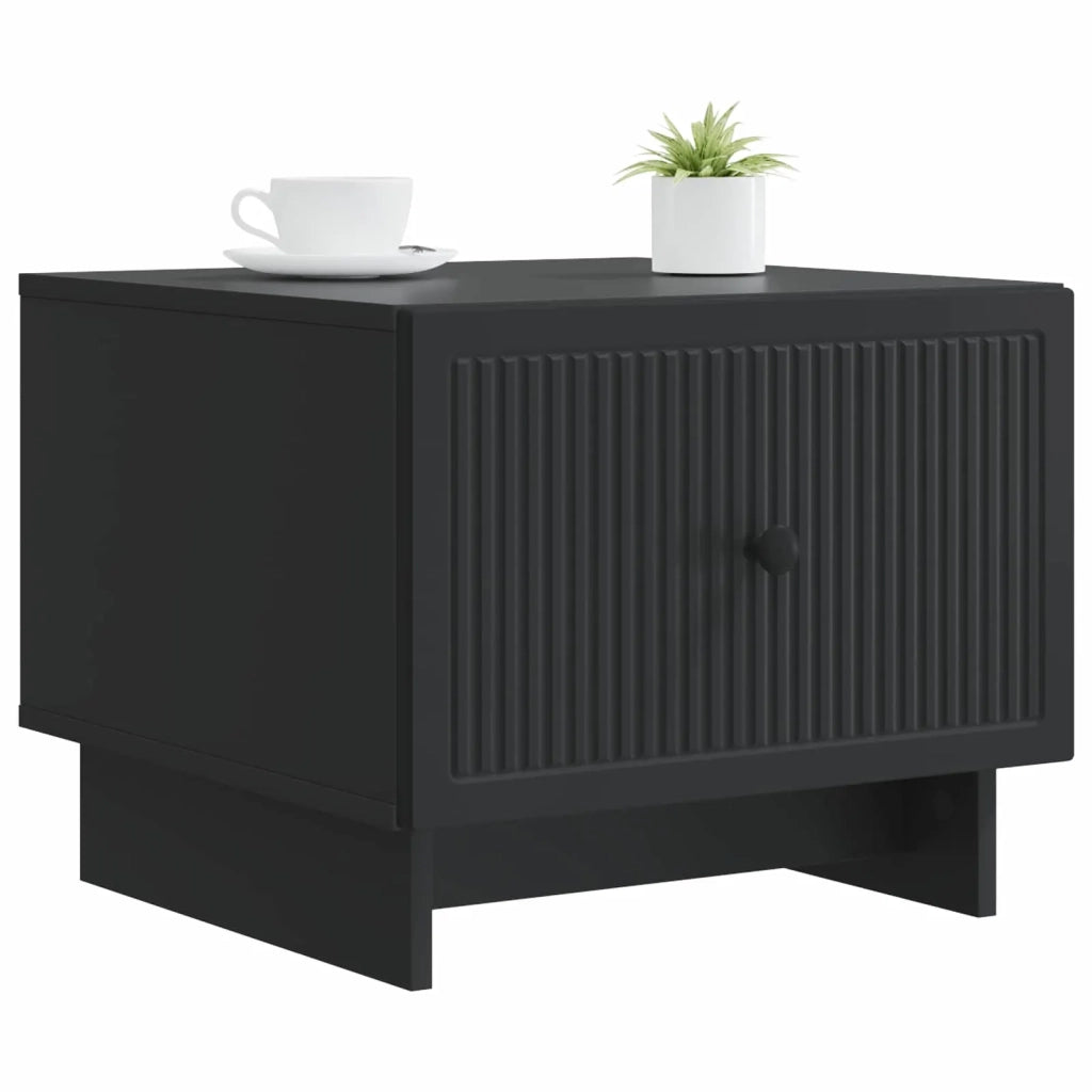 Tavolino da salotto Nero 49 x 50 x 40 cm Legno ingegnerizzato 894046
