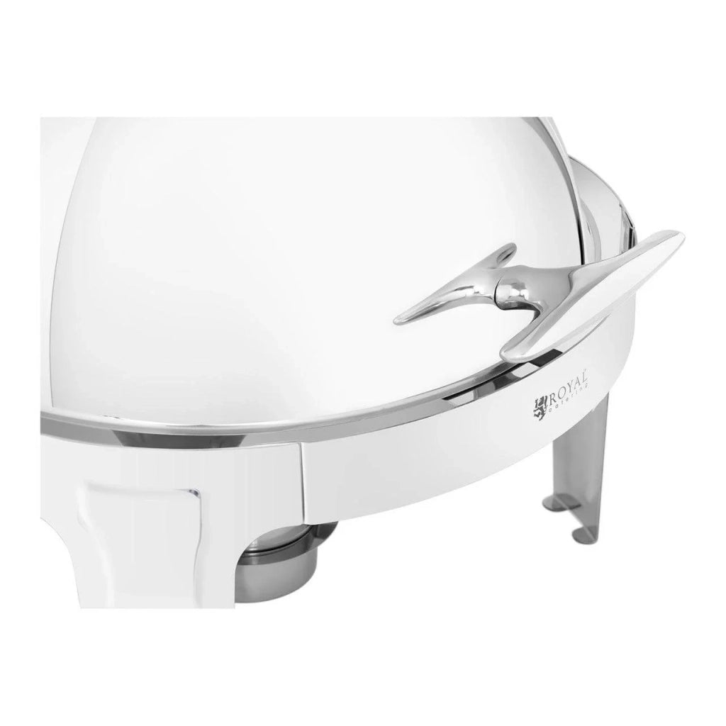 Chafing dish bagnomaria semisferico 6 litri con bruciatore per pasta incluso 14_0000869