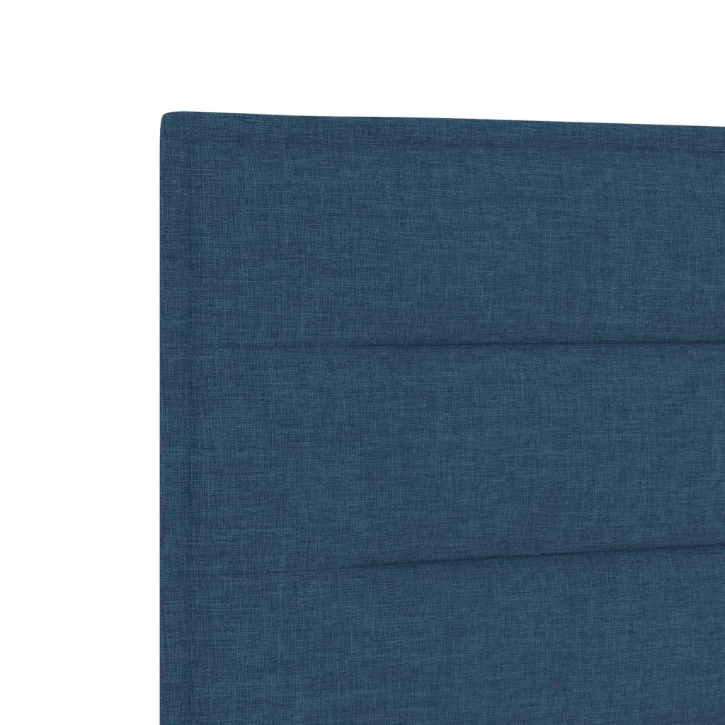 Letto con contenitore e materasso Blu 100 x 200 cm Velluto 3458543