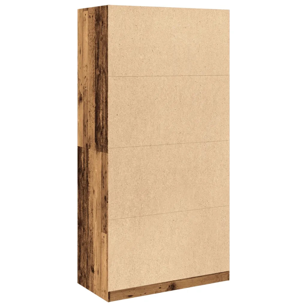 Armadio Legno Antico 100x50x200 cm in Legno tecnico