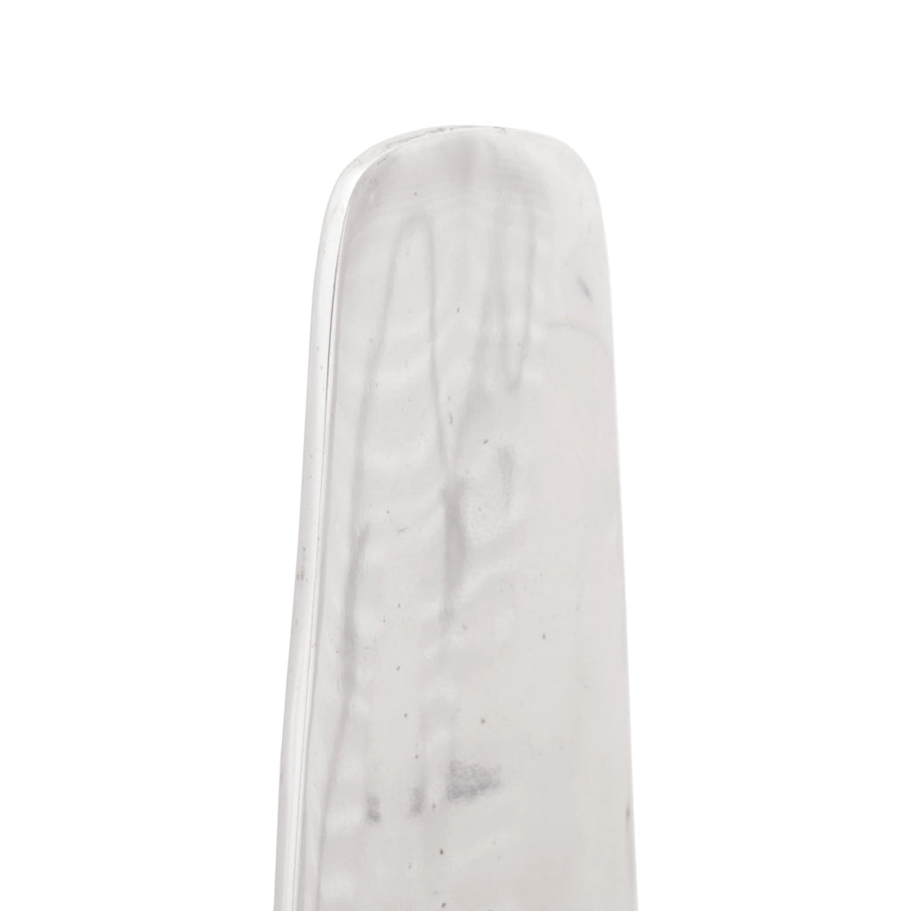 Scultura Argento 26x26x110 cm Mezzo Elica