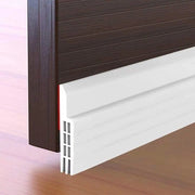 Afdichtingstape autoadesivo per porte - isolamento acustico e stopper di infiltrazioni - resistente all'usura e ambientalmente compatibile - 100 x 5 cm (bianco)