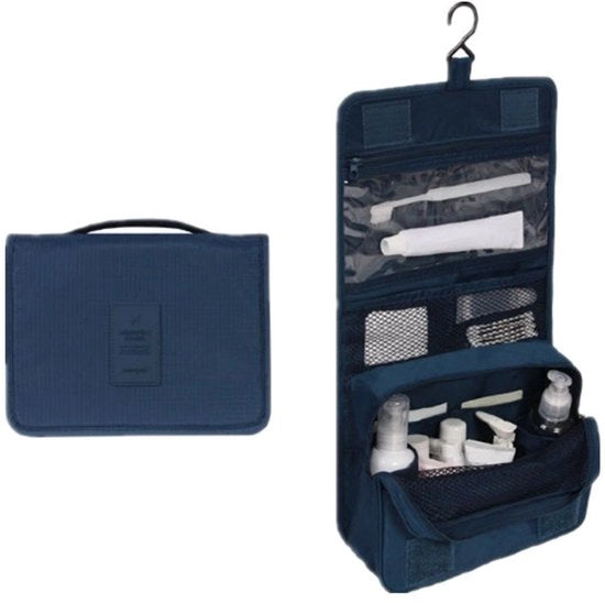 Toilette da appendere | Toilette da viaggio pieghevole con maniglia da trasporto | Toilette multifunzionale, borsa cosmetica spazievendente, toilette, toilette per uomo, toilette per donna