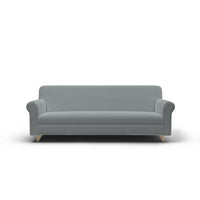 Copridivano Elasticizzato 1 Posto in Poliestere Iris Grigio Chiaro