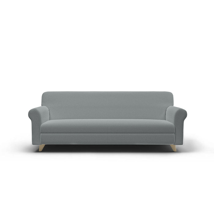 Copridivano Elasticizzato 1 Posto in Poliestere Iris Grigio Chiaro