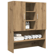 Mobile per Lavatrice Rovere Artigianale 70,5x25,5x90 cm 856638