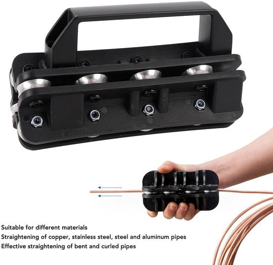 Strumento a Mano Multifunzionale per Tubi - Flessibili - Robusto - Costruito con Acciaio Inossidabile/Alluminio - Ideale per le Flessibili dei Sistemi di Alimentazione - Durevole - Alta Resistenza - Kit di Flessibili