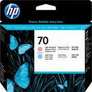 HP Testina di stampa magenta chiaro e ciano chiaro DesignJet 70