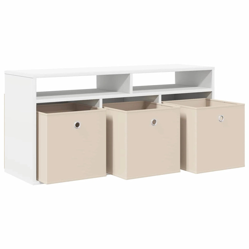 Lowboard con cassetto Bianco 102 x 32 x 48,5 cm CFW9348852