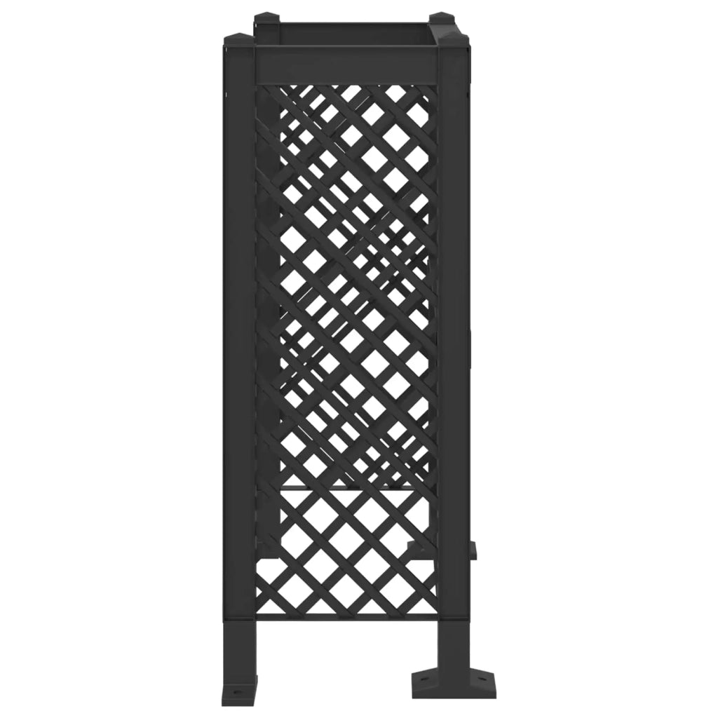 Trellis per Cestino Antracite 123 x 47 x 114 cm PP CFW7190562