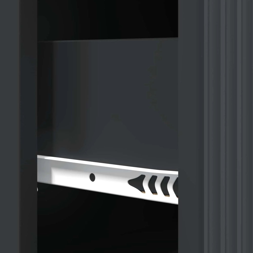 Mobile con Cassetti Nero 66 x 34,5 x 90 cm Legno ingegnerizzato 894606