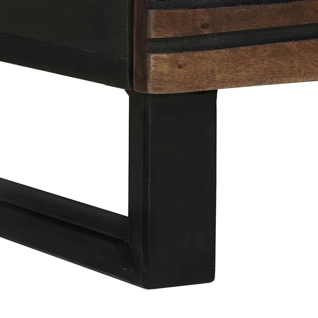 Comodino | Armadio da Notte | Mobiletto da notte Noce 50 x 33 x 62 cm Legno ingegnerizzato